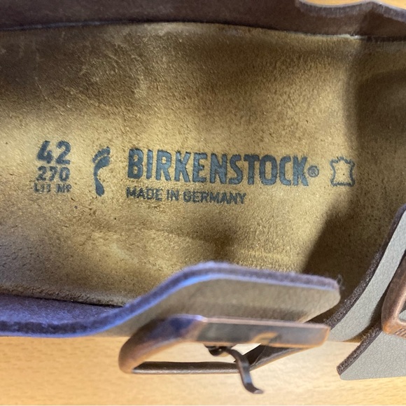 Birkenstock Milano Mocha Birkibuc Sz 42N - Picture 2 of 5
